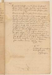 2 vues  - Tronchin, Théodore. Minute d\'une lettre à Frédéric Spanheim.- Genève, 23 juin/3 juillet 1647 (ouvre la visionneuse)