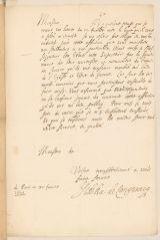 4 vues [Gédéon de Bodtselles, baron de Languerach]. Lettre autographe signée 