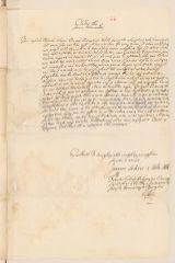 2 vues  - Sciborius, Johannes. Lettre autographe signée \'Johannes Sciborius a Chelm Chelm, Venator G[e]n[er]alis Palatinatus Cracoviensis, aulicus S.R. M[ajesta]tis, capitaneus V...stiensis, Boronicensis Penutavius\' à Théodore Tronchin à Genève.- Zagaion, idibus martii, anno MDCXLIV [15 mars 1644] (ouvre la visionneuse)