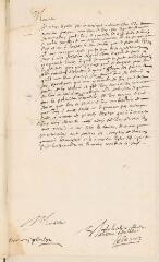 4 vues  - Labaume. 2 lettres autographes signées à Théodore Tronchin au sujet de l\'envoi de Lyon à Genève des livres appartenant au duc de Rohan.- 21 et 26 novembre 1632 (ouvre la visionneuse)