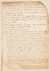 2 vues  - Notes pour la rédaction d\'une lettre, d\'une main non identifiée, suivies d\'une note de la main de Théodore Tronchin relatant son voyage de Genève à Coire.- sans lieu, [1632] (ouvre la visionneuse)