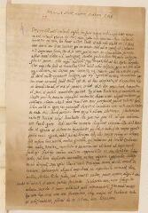 4 vues  - Tack, Gaudenz. Lettre autographe signée à Théodore Tronchin à Coire.- Biveri, 5 avril 1632 (ouvre la visionneuse)