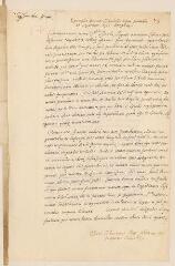 4 vues  - Rache, [Christoph-Ludwig?]. Lettre autographe signée à Théodore Tronchin à Coire.- Schaffusen, 22 juillet 1632 (ouvre la visionneuse)