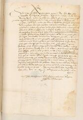 2 vues  - Berger, Hans Heinrich. Lettre autographe signée avec cachet à Théodore Tronchin.- sans lieu, 21 août 1615 (ouvre la visionneuse)