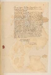 2 vues  - Grynäus, Samuel. Lettre autographe signée \'Samuel Grynaeus, pastor Leonhardinus\' avec cachet à Théodore Tronchin.- Bâle, 7 février 1643 (ouvre la visionneuse)