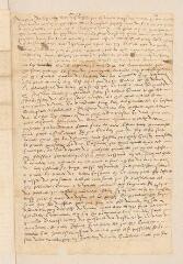4 vues Henri [III de Bourbon, roi de Navarre, futur Henri IV]. Copie d'une lettre à Théodore de Bèze.- sans lieu, [fin novembre 1580]