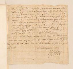 2 vues Henri [III de Bourbon, roi de Navarre, futur Henri IV]. Lettre signée à Théodore de Bèze.- Bergerac, 27 novembre 1585