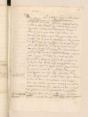 4 vues Bèze, Théodore de. Minute, de la main de Catherine Plan, d'une lettre de Théodore de Bèze à M. de Rosny [futur Sully].- Genève, 4/14 septembre 1600