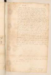 4 vues Jean de Chaumont, seigneur de Quitry et [Jacques] Ségur de Pardeilhan. Lettre signée 