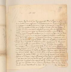 2 vues Auteur non identifié. Copie d'une lettre à Johann Casimir, duc de Bavière.- sans lieu ni date