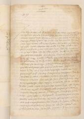 4 vues  - Ro[v]ilo [C?]arrillo, Leonardo. Lettre signée à un destinataire non identifié - [C?]a[v?]ana, 4 septembre 1587 (ouvre la visionneuse)