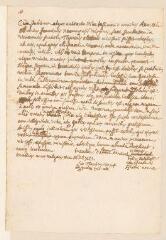 4 vues  - Minute autographe d\'une attestation de Louis I Tronchin en faveur d\'Oliverius Fauvinus.- Genève, \'IV nonas martias [4 mars] 1691\' (ouvre la visionneuse)