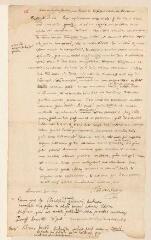 2 vues  - Tronchin, Théodore. Minute autographe d\'une lettre à Johannes Henricus Asteldius, professeur ordinaire à Herborn.- Genève, \'kal[endis] sept[embris]\' [1er septembre] 1629 (ouvre la visionneuse)
