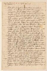 4 vues  - Laurent, Gaspard. Copie d\'une lettre à [David ou son fils Johann Philipp] Paraeus.- Genève, 16 décembre 1613 (ouvre la visionneuse)