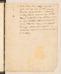 28 vues Texte autographe du discours prononcé par Théodore Tronchin aux Promotions de 1611