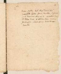 32 vues  - Texte autographe du discours prononcé par Théodore Tronchin aux Promotions de 1615 (ouvre la visionneuse)