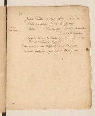 26 vues  - Texte autographe du discours prononcé par Théodore Tronchin aux Promotions de 1617 à la place du recteur Gabriel Cusin (ouvre la visionneuse)
