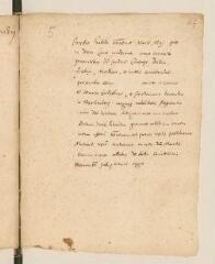 26 vues  - Texte autographe du discours prononcé par Théodore Tronchin aux Promotions de 1610 (ouvre la visionneuse)
