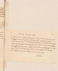 2 vues Extrait des registres du Conseil du 28 novembre 1648, signé Colladon