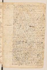 4 vues Brouillon de la déclaration des pasteurs et professeurs de l'Eglise et Académie de Genève opposés à la signature du formulaire demandé par la Compagnie des pasteurs par ses arrêts d'août 1669.- [24 avril 1669]