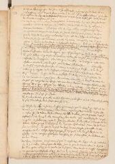 2 vues Brouillon d'une note de Louis Tronchin réfutant l'opinion de [François] Turrettini sur la grâce et exposant le règlement de 1647 et les thèses de 1649.- [après 1669]