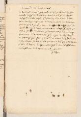 2 vues Extrait des registres du Conseil du 26 août 1648, de la main de Théodore Tronchin
