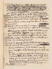 2 vues Tronchin, Louis. Minute d'une lettre, sans adresse, au sujet d'une nouvelle version de la Bible.- 25 avril 1676