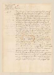 4 vues  - Copie de la requête adressée par Théodore de Bèze au roi Henri IV au sujet des bagues dont il a la garde.- sans lieu, [fin 1599] (ouvre la visionneuse)