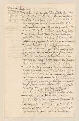 4 vues  - Bèze, Théodore de. Copie non autographe et non signée d\'une lettre adressée au roi Henri IV pour renoncer à sa pension.- [Genève, fin 1599] (ouvre la visionneuse)