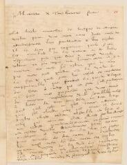 4 vues Pictet, J[érémie]. Lettre autographe signée à Louis Tronchin à Lyon.- Genève, 25 novembre 1657