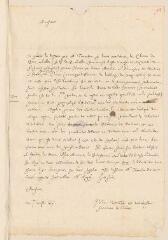 2 vues  - Le Fèvre, Tanneguy, père. Lettre autographe signée, avec cachet, à Louis Tronchin à Lyon.- sans lieu, 1er août 1657 (ouvre la visionneuse)