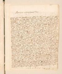 2 vues  - La Placette, Jean. Lettre autographe signée à Louis Tronchin.- Copenhague, 7 novembre 1700 (ouvre la visionneuse)