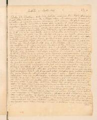 4 vues  - Le Clerc, Jean. Lettre autographe signée avec cachet à Louis Tronchin.- Amstelod, 4 avril 1684 (ouvre la visionneuse)