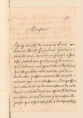 4 vues  - Bayle, Pierre. Lettre autographe signée à Louis Tronchin.- Paris, 22 mars 1675 (ouvre la visionneuse)