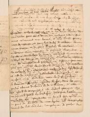 4 vues  - Sterky, Jérémie. Lettre autographe signée avec cachet à Louis Tronchin.- Lausanne, 29 janvier 1699 (ouvre la visionneuse)