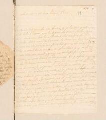 6 vues  - Rivals, Pierre. Lettre autographe signée avec cachet à Louis Tronchin.- Londres, 15 septembre 1702 (ouvre la visionneuse)