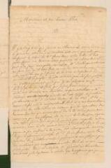 4 vues  - Rivals, Pierre. Lettre autographe signée avec cachet à Louis Tronchin.- Londres, 26 février 1705 (ouvre la visionneuse)
