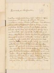 4 vues  - Tronchin, Louis. Lettre autographe signée avec cachet à David Wyss.- Genève, 4 calendes de mai [28 avril] 1674 (ouvre la visionneuse)