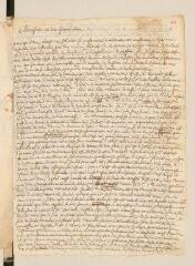 8 vues Tronchin, Louis. Lettre autographe non signée, sans adresse.- Genève, 17 août 1675