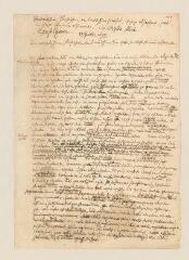 4 vues  - Tronchin, Louis. Minute d\'une lettre à Floid [William Lloyd], évêque de Saint-Asaph (Asaphensis).- 13 juillet 1688 (ouvre la visionneuse)