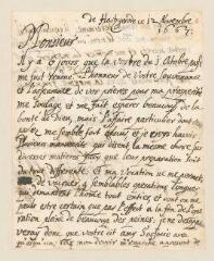 4 vues  - Lettre du prince Frédéric d\'Anhalt-Bernbourg (ouvre la visionneuse)