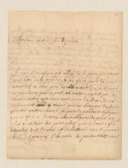 4 vues  - Lefort, François Jacques, général. Lettre autographe signée à Antoine Tronchin.- De la Slabode en Mosco, 12 mai 1693 (ouvre la visionneuse)