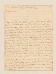 6 vues  - Massué de Ruvigny, Henri de. Lettre signée à Louis Tronchin.- Turin, 18/28 février [16]95 (ouvre la visionneuse)