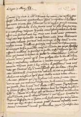 4 vues  - Daillé, Jean. Lettre autographe signée avec cachet à Louis Tronchin.- Zurich, 7 mai 1688 (ouvre la visionneuse)