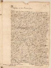 4 vues  - Mestrezat, Jean. Lettre autographe signée à Louis Tronchin.- Paris, 29 août 1656 (ouvre la visionneuse)