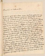 4 vues  - Gaches, [Raymond]. Lettre [autographe?] signée avec cachet à Louis Tronchin.- 9 mai 1657 (ouvre la visionneuse)