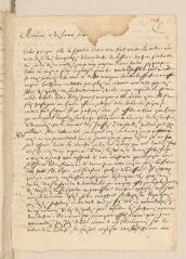 4 vues  - Allix, Pierre. Lettre autographe signée à Louis Tronchin.- Paris, [10 ou 18] décembre 1684 (ouvre la visionneuse)