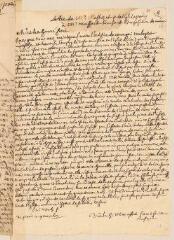 2 vues  - Mestrezat, Jean. Copie, de la main de Louis Tronchin, d\'une lettre de Jean Mestrezat à [Pierre] Mussard concernant l\'imposition des mains.- Paris, 9 mars 1657 (ouvre la visionneuse)
