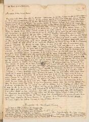 2 vues  - Daillé, Jean. Lettre autographe signée avec cachet à Louis Tronchin.- Paris, 6 février 1663 (ouvre la visionneuse)