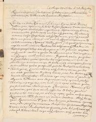 4 vues  - Salchli, Johann Rudolph. Lettre autographe signée \'J. R. Salchlinus V. D. M.\' avec cachet à Louis Tronchin.- \'ex angulosa villa\', 28 mai 1689 (ouvre la visionneuse)